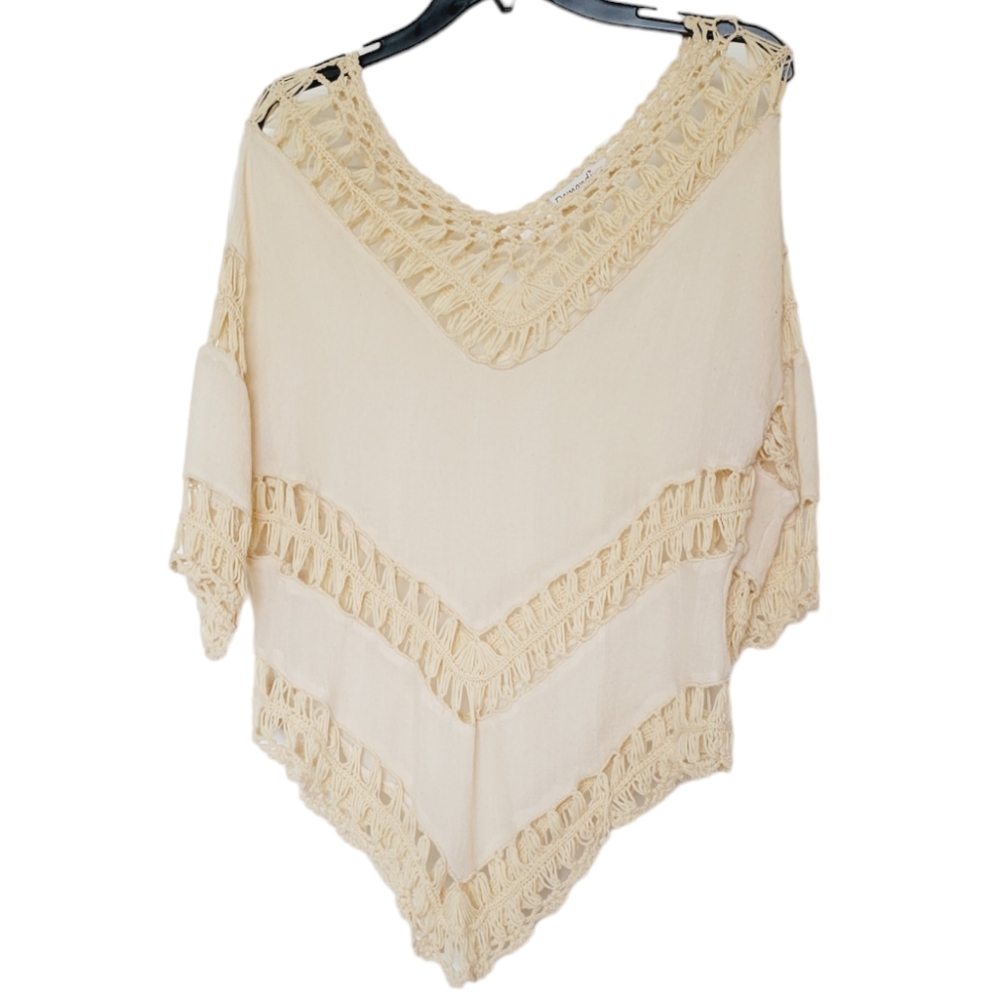 Demanding Crochet Embellished Blouse